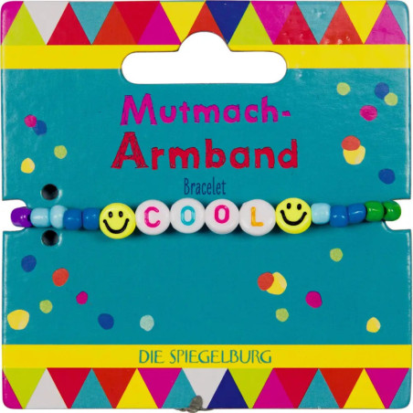 Mutmach-Armband - Bunte Geschenke, sort.