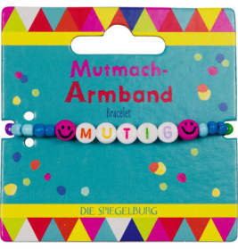 Mutmach-Armband - Bunte Geschenke, sort.