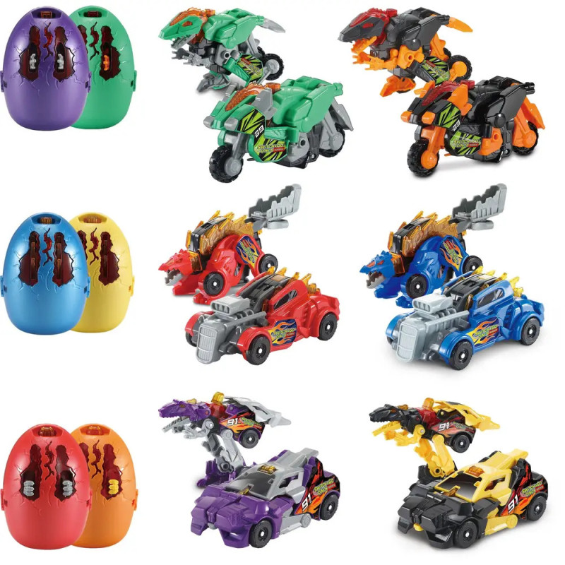 VTech® Switch & Go Dinos Surprise Ei Serie 2 – Verwandlungs-Spielzeug für Kinder ab 3