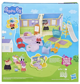 Hasbro Peppa Wutz Aufklappbare Spielgruppe – Spielset mit Figuren & Zubehör ab 3 Jahren