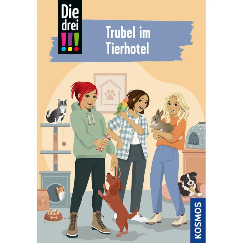 KOSMOS Die drei !!! Band 119: Trubel im Tierhotel – Rätsel lösen, Chaos bändigen