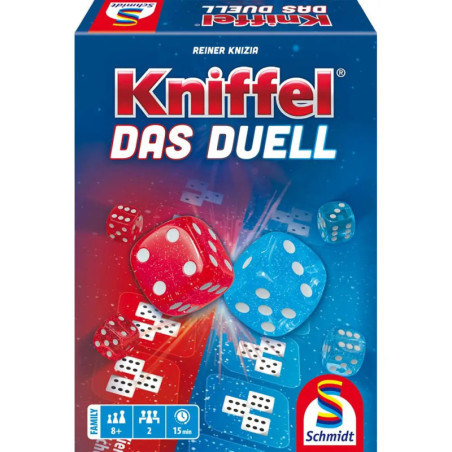 Selecta Kniffel Das Duell – Der Würfelklassiker für 2 Spieler, spannend & schnell