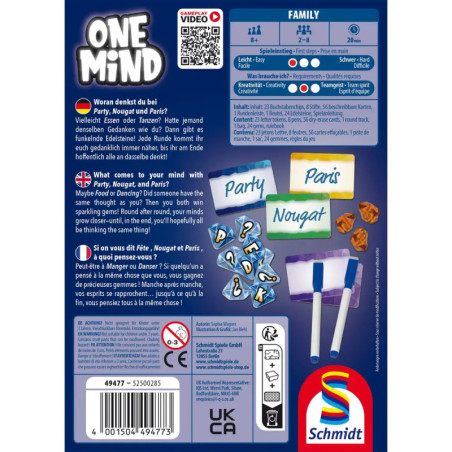 Selecta One Mind Partyspiel – Gedankenverbindung & Kommunikation für Teams