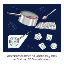 KOSMOS Fun Science Jelly Pops – Kreative Molekularküche & essbare Gelee-Kugeln ab 8 J.