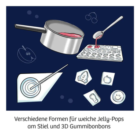 KOSMOS Fun Science Jelly Pops – Kreative Molekularküche & essbare Gelee-Kugeln ab 8 J.
