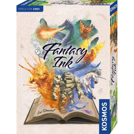 KOSMOS Fantasy Ink – Kreatives Zeichen- & Rollenspiel für Solo & Gruppe ab 10 J.