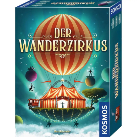 KOSMOS Der Wanderzirkus – Faszinierendes Familienspiel ab 8 Jahren
