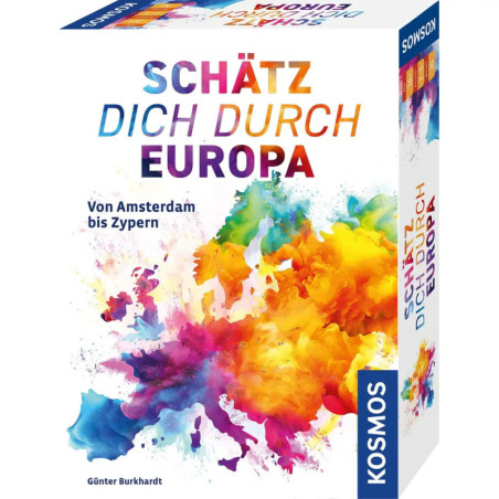 KOSMOS Schätz dich durch Europa – Das spannende Quizspiel für die Familie