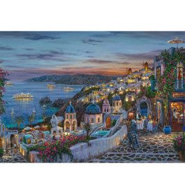 PU1000T. R.Finale, Santorini Sonnenuntergang