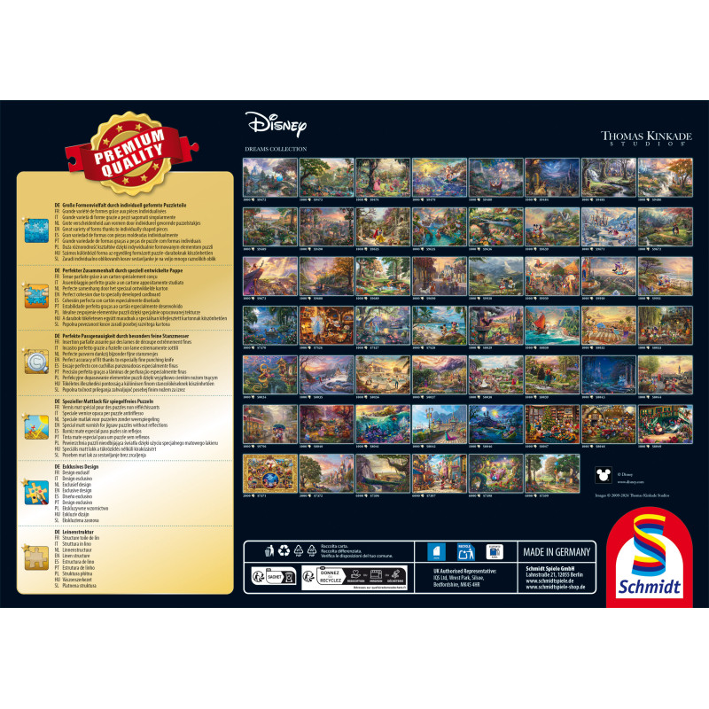 PU1000T. Disney, Mickey & Minnie in Italien