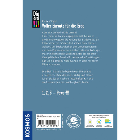 Die drei !!! Voller Einsatz für die Erde