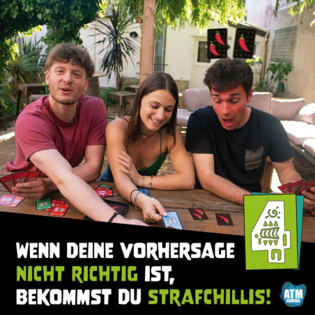 Pili Pili - Das verrückte Stic h-Kartenspiel