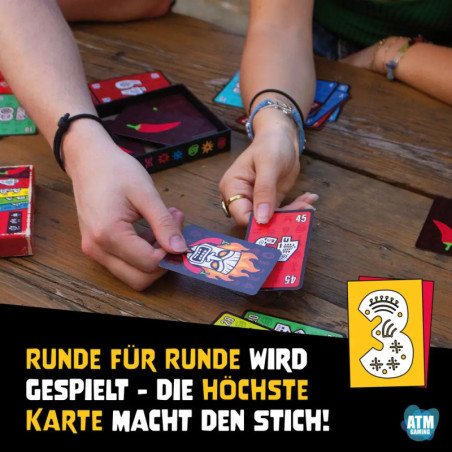 Pili Pili - Das verrückte Stic h-Kartenspiel