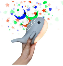 Megalight Willy Whale Nachtlicht + Sternenhimmel
