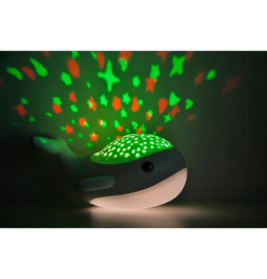 Megalight Willy Whale Nachtlicht + Sternenhimmel