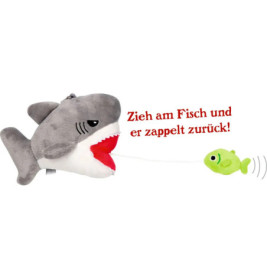 Zappel-Hai Anhänger - Capt n Sharky