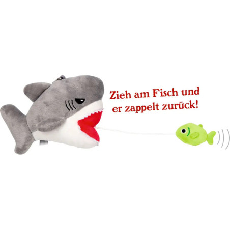 Zappel-Hai Anhänger - Capt n Sharky