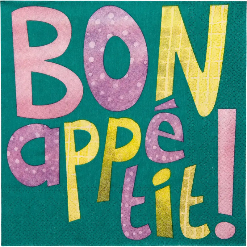 Servietten (20 St.) Bon appéti t!