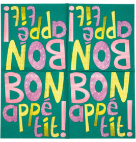 Servietten (20 St.) Bon appéti t!