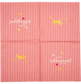 Servietten (20 St.) - Du bist mein Lieblingsgast