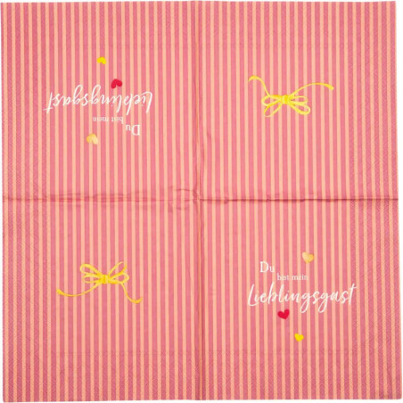 Servietten (20 St.) - Du bist mein Lieblingsgast