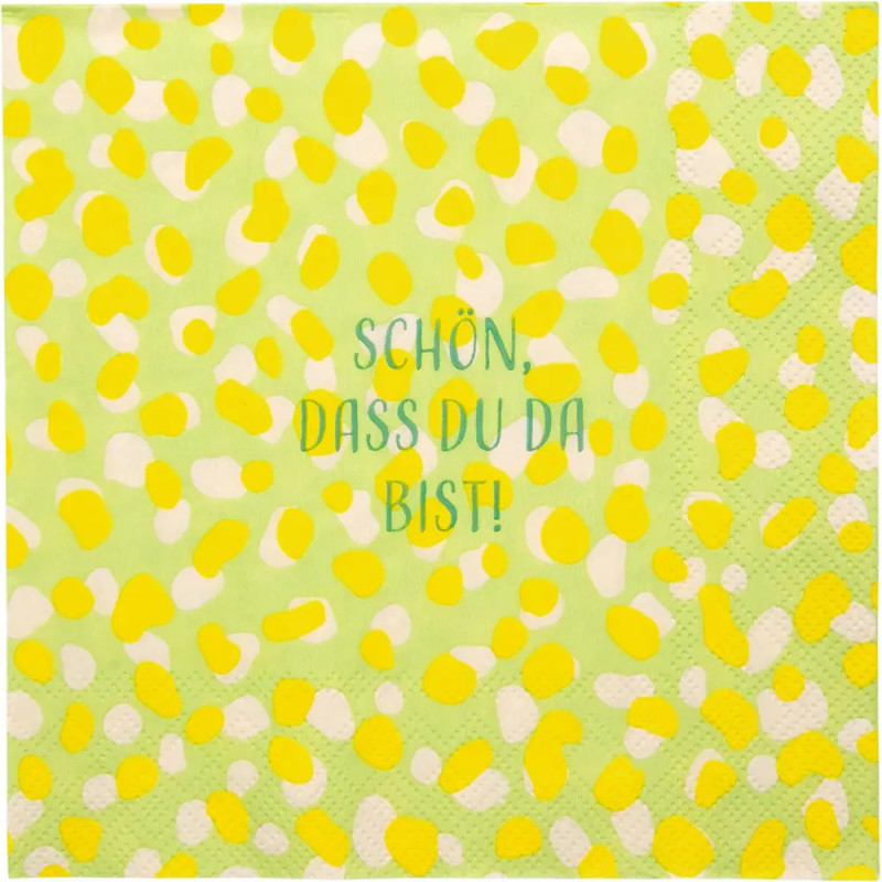 Servietten (20 St.) - Schön, d u da bist!