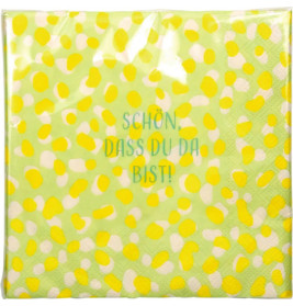 Servietten (20 St.) - Schön, d u da bist!