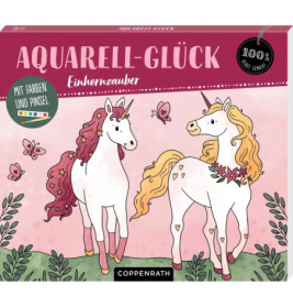 100% selbst gemacht: Aquarell- Glück