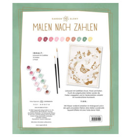 Malen nach Zahlen auf Leinwand Blütenglück