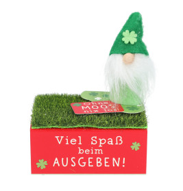 WUNSCHERFÜLLER Wichtel auf kleiner Schachtel