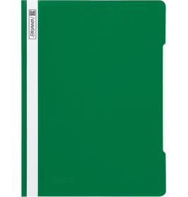 Plastikhefter grün A4