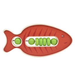 Klapper-Fisch Salmi (rot)