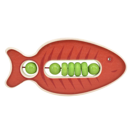 Klapper-Fisch Salmi (rot)