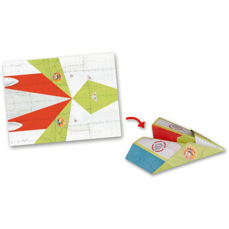 Mein cooles Papierflieger-Bastelbuch