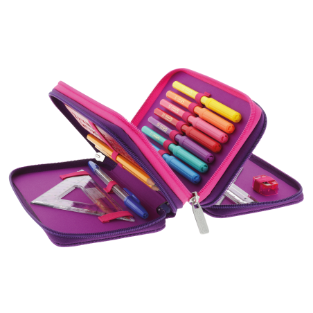 TriCase 31tlg DipDye Pink/ Purple