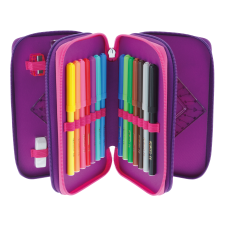 TriCase 31tlg DipDye Pink/ Purple