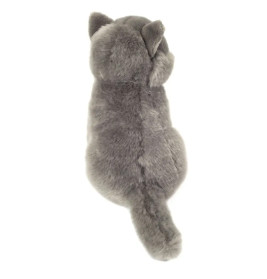 Teddy Hermann Kartäuser Katze sitzend, 20 cm