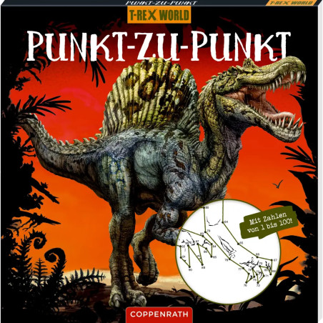 Punkt-zu-Punkt - Mit Zahlen von 1 bis 100 (T-Rex World)