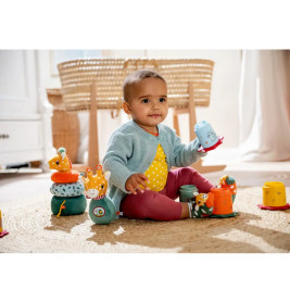 Steh-auf-Giraffe - mit Glockenspiel