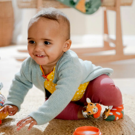 Rasselsöckchen - Giraffe