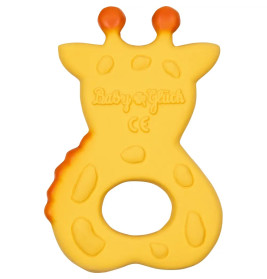 Beißring aus Naturkautschuk - Giraffe