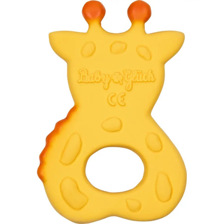 Beißring aus Naturkautschuk - Giraffe