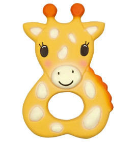 Beißring aus Naturkautschuk - Giraffe