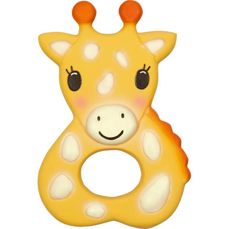 Beißring aus Naturkautschuk - Giraffe