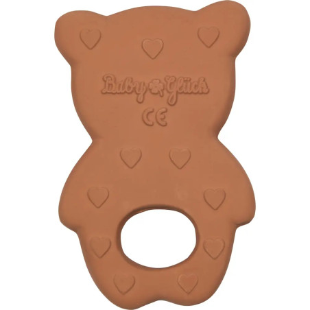 Beißring aus Naturkautschuk - Teddy