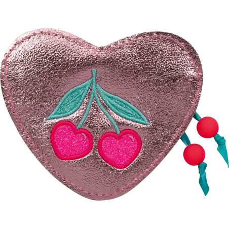 Mini-Portmonee - Kirsche