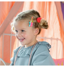 Haarclips - Kirsche
