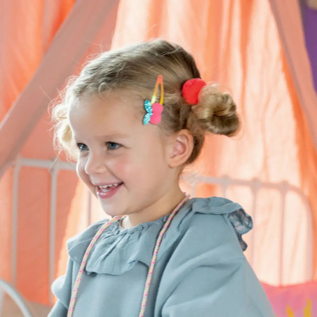 Haarclips - Kirsche