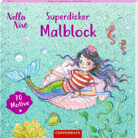 Superdicker Malblock (Nella Nixe) - 70 Motive