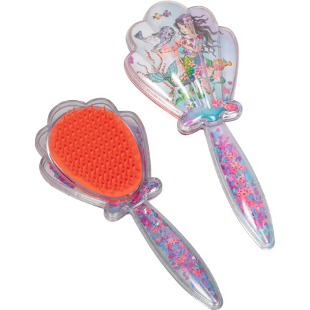 Haarbürste (mit beweglichem Glitter)